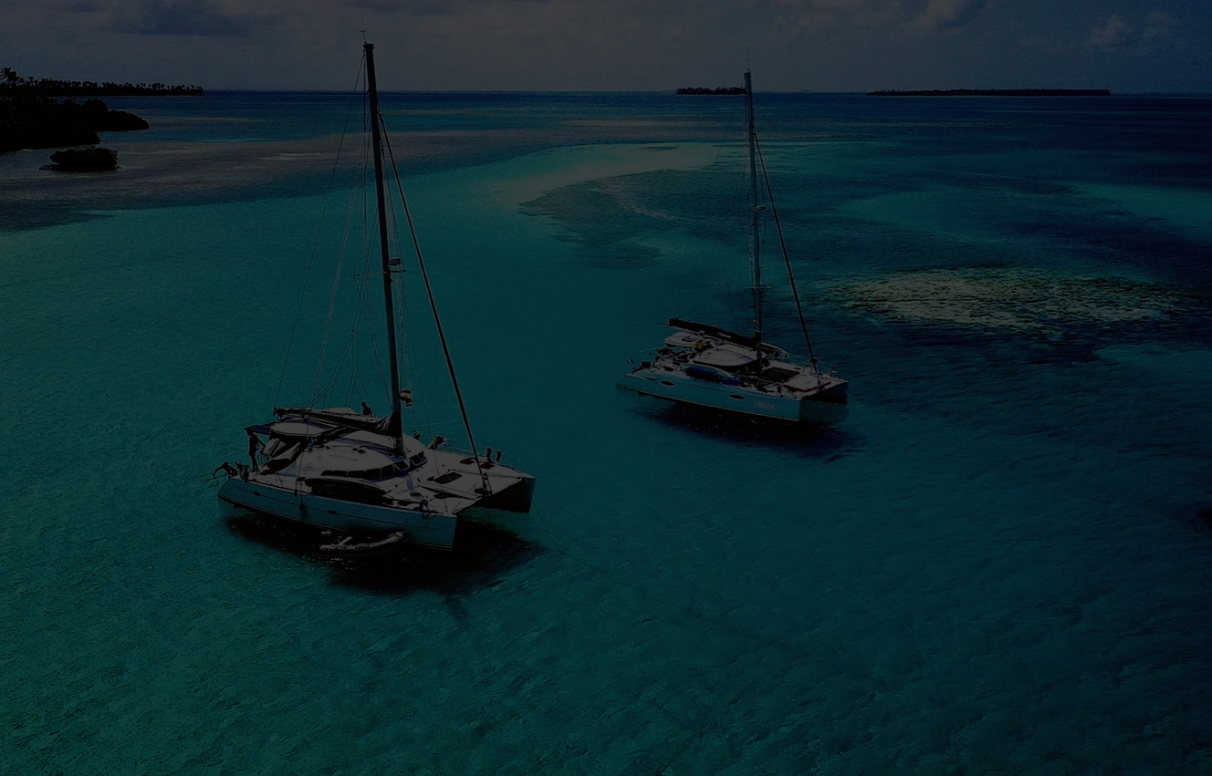 Boat in Ibiza with photo taken from the air